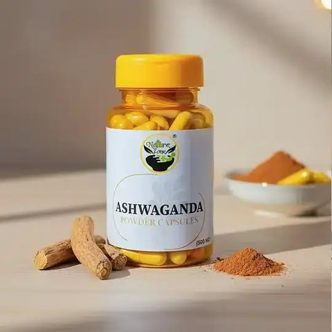 Ashwagandha Capsules – Herbal Supplement | 100% Natural Capsules in Pakistan | ItsNatureZone