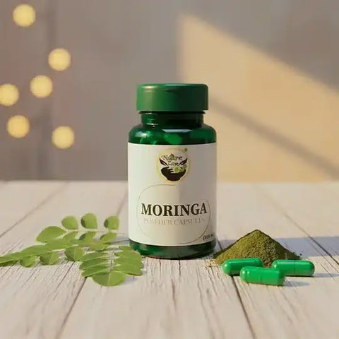 Moringa Capsules – Natural Herbal Supplement | ItsNatureZone