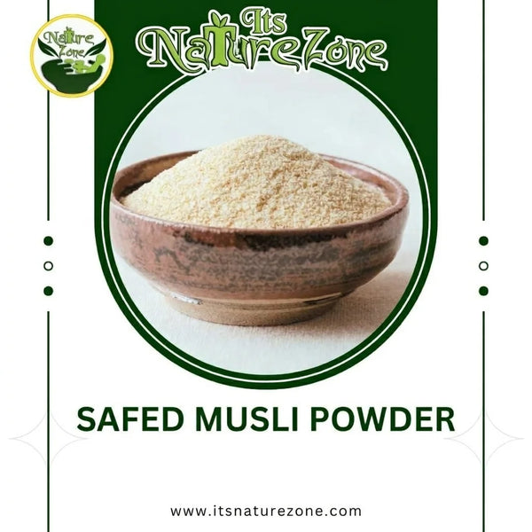 Safed Musli Powder – 100% Pure Herbal Powder | Natural Product in Pakistan | ItsNatureZone